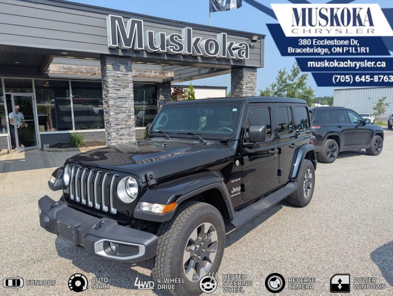 Used 2023 Jeep Wrangler Sahara for sale in Bracebridge, ON