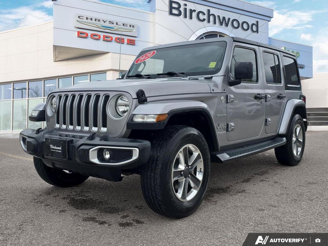 Used 2020 Jeep Wrangler Sahara | New Rear Shocks | New Front and Rear Brakes | for sale in Winnipeg, MB
