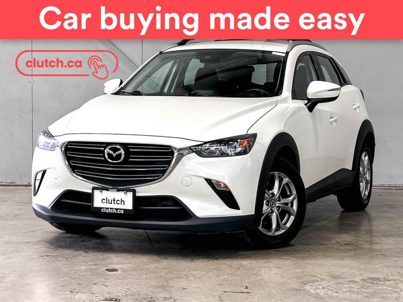 Used 2020 Mazda CX-3 GS AWD w/ Apple CarPlay, Heated Front Seats, Rearview Cam for sale in Toronto, ON