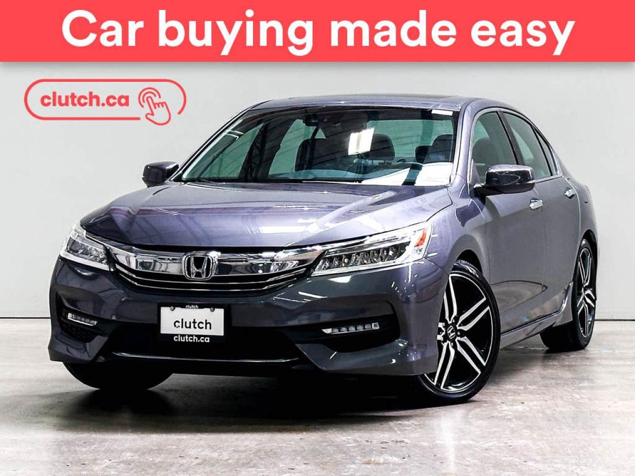 Used 2017 Honda Accord Touring w/ Apple CarPlay, Heated Front Seats, Rearview Cam for sale in Toronto, ON