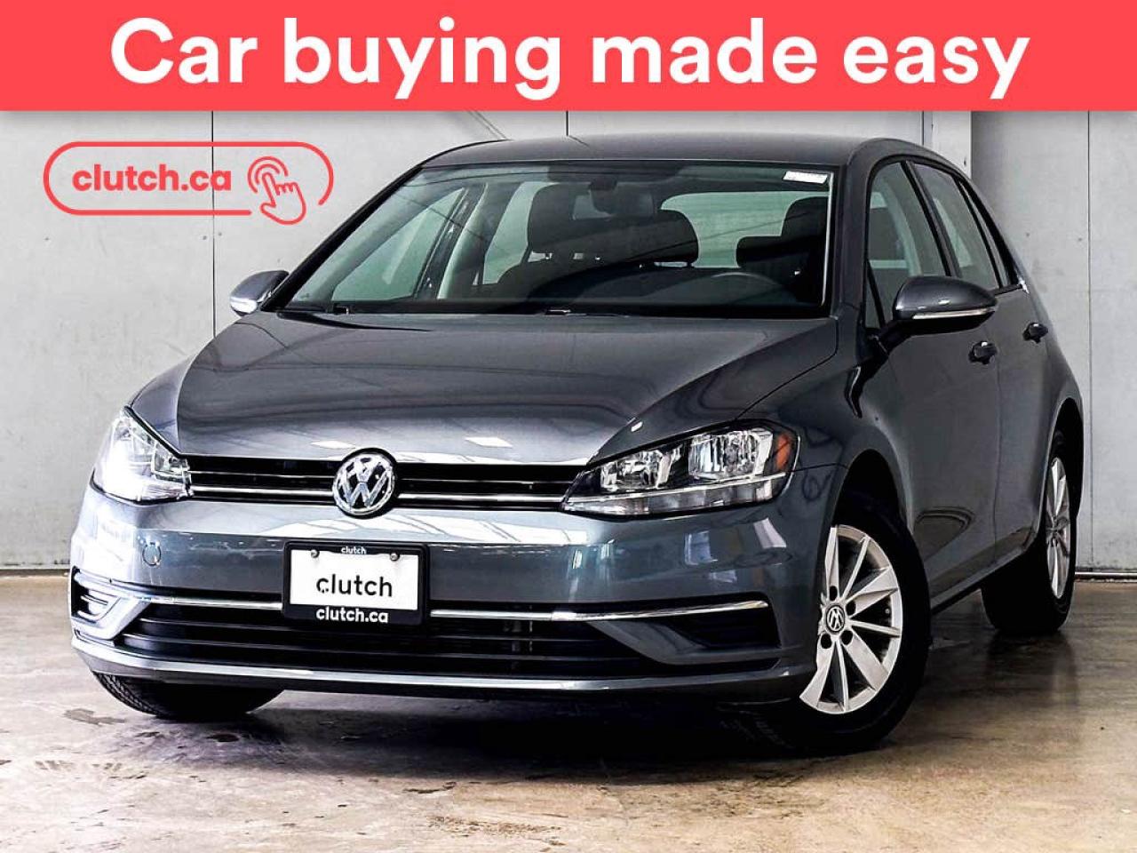 Used 2018 Volkswagen Golf Trendline w/ Apple CarPlay, Heated Front Seats, Rearview Cam for sale in Toronto, ON