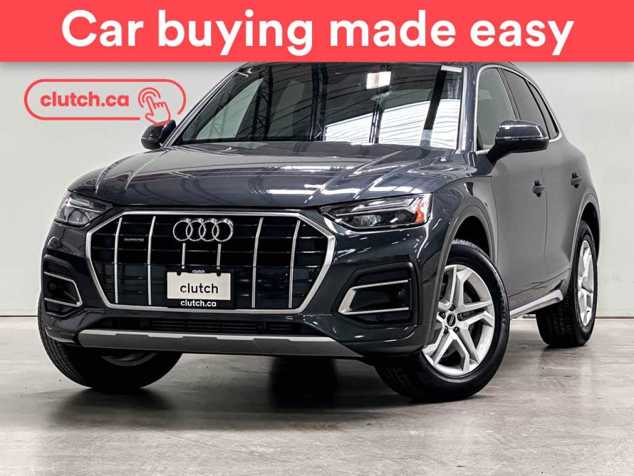 Used 2023 Audi Q5 40 Komfort AWD w/ Apple CarPlay, Heated Front Seats, Rearview Cam for sale in Toronto, ON