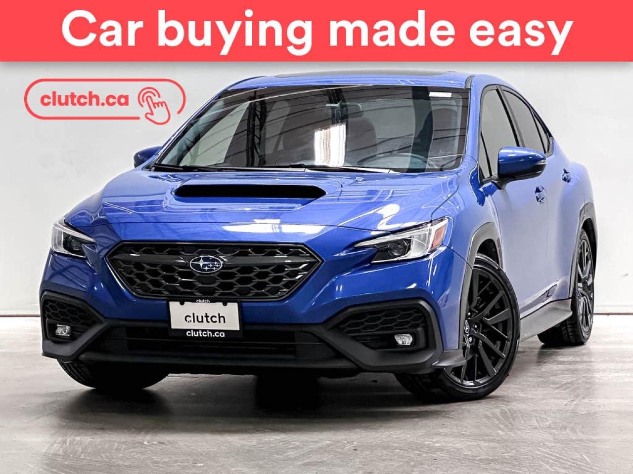 Used 2023 Subaru WRX Sport-Tech AWD w/ Apple CarPlay, Heated Front Seats, Rearview Cam for sale in Toronto, ON