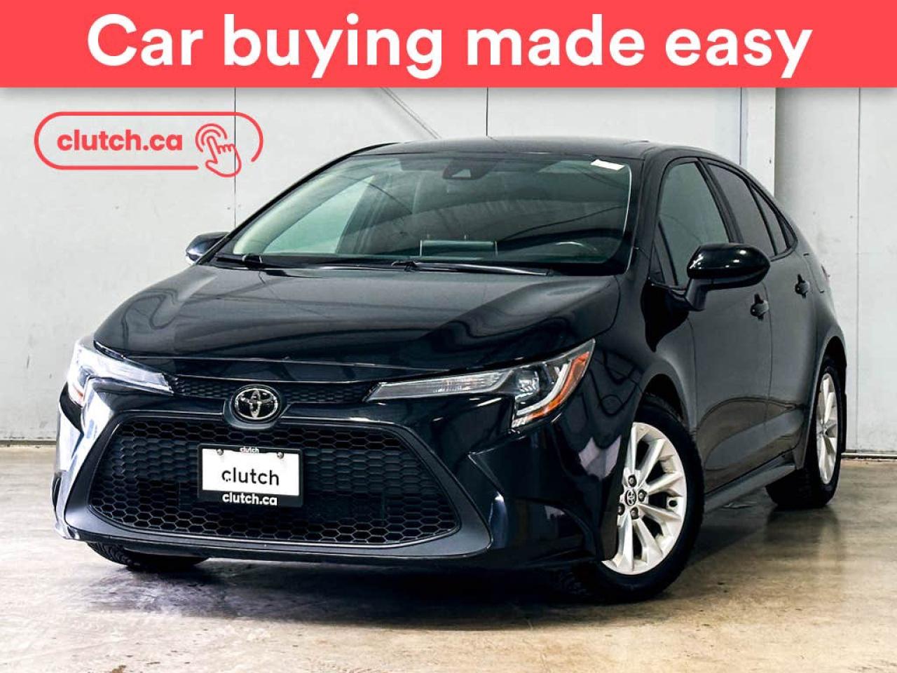 Used 2020 Toyota Corolla LE w/ Upgrade Pkg. w/ Apple CarPlay, Heated Front Seats, Rearview Cam for sale in Toronto, ON