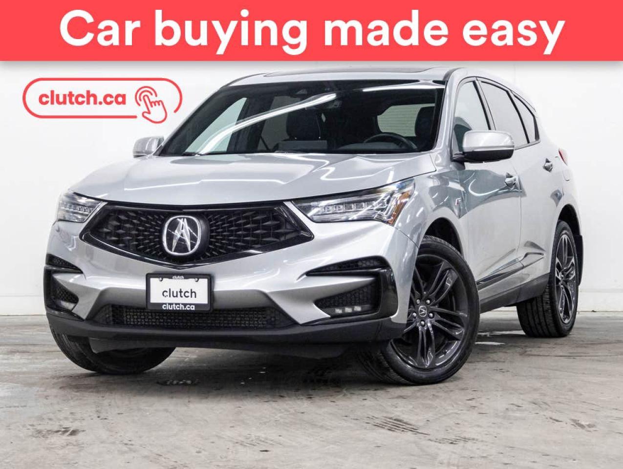 Used 2019 Acura RDX A-Spec AWD w/Apple CarPlay & Android Auto, Heated Front Seats, Backup Cam for sale in Toronto, ON
