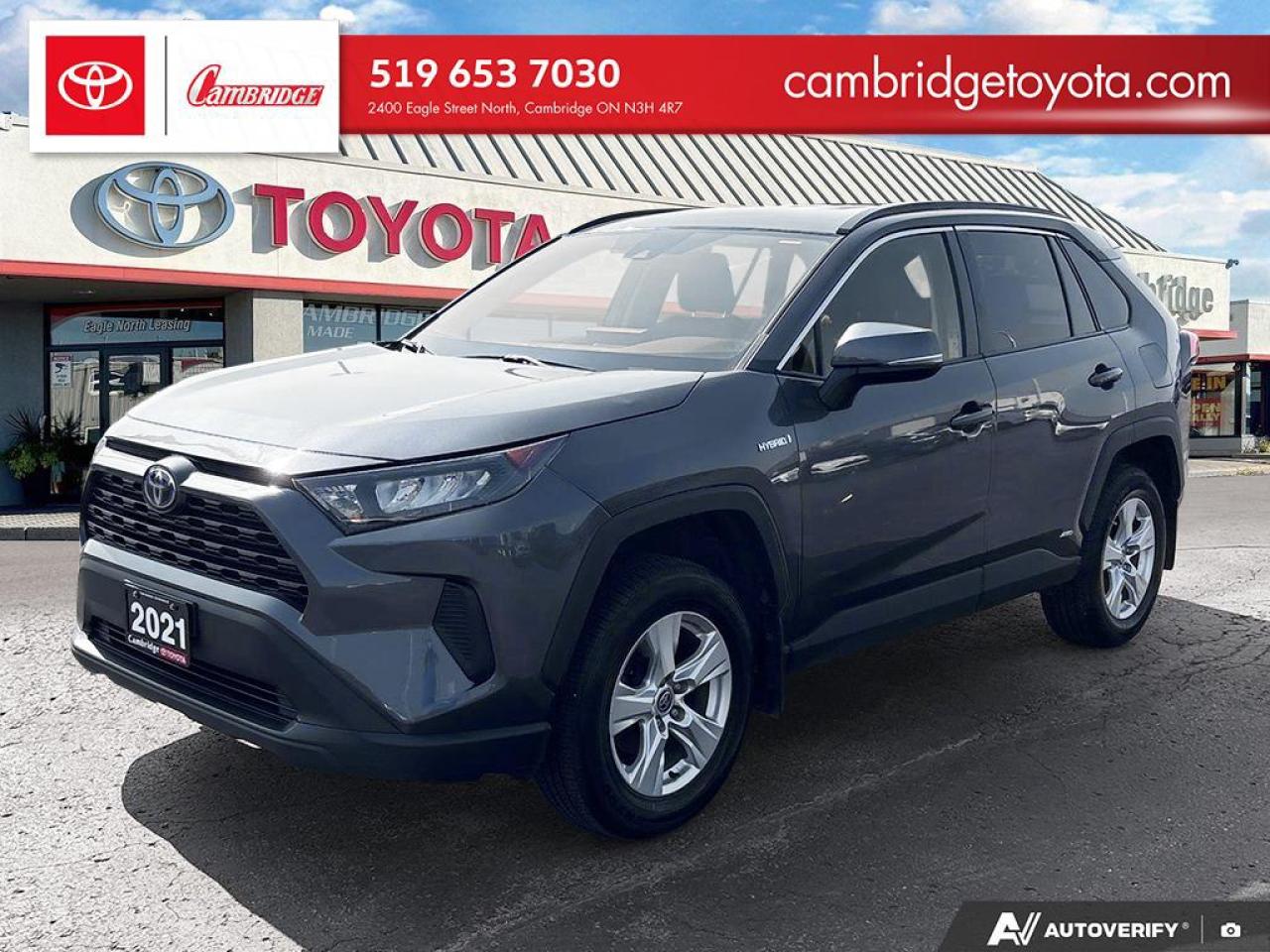 Used 2021 Toyota RAV4 Hybrid LE for sale in Cambridge, ON