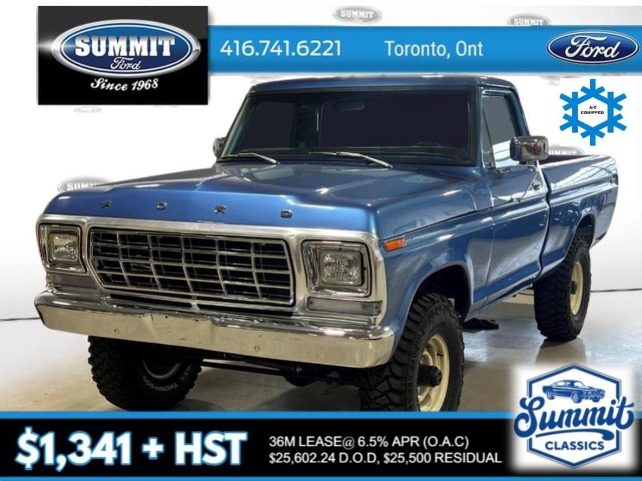 1978 Ford F-150 Custom Cab | Air Conditioning Photo0