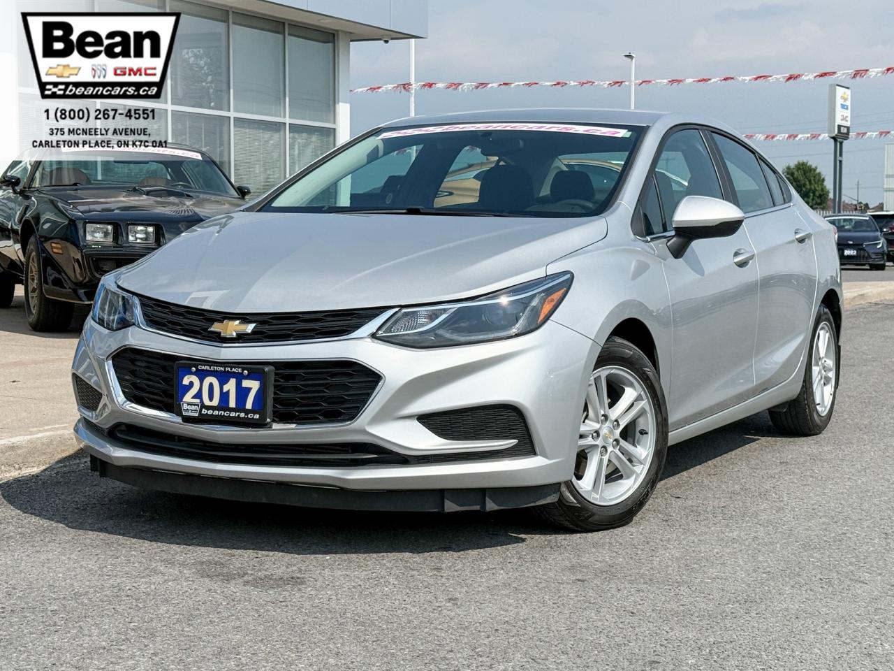 Used 2017 Chevrolet Cruze LT Manual 1.4L 4CYL, SIX SPEED MANUAL TRANSMISSION, SUPERLOW KILOMETRES, ONE OWNER LOCAL TRADE, HEATED FRONT SEATS, REMOTE VEHICLE START, 17