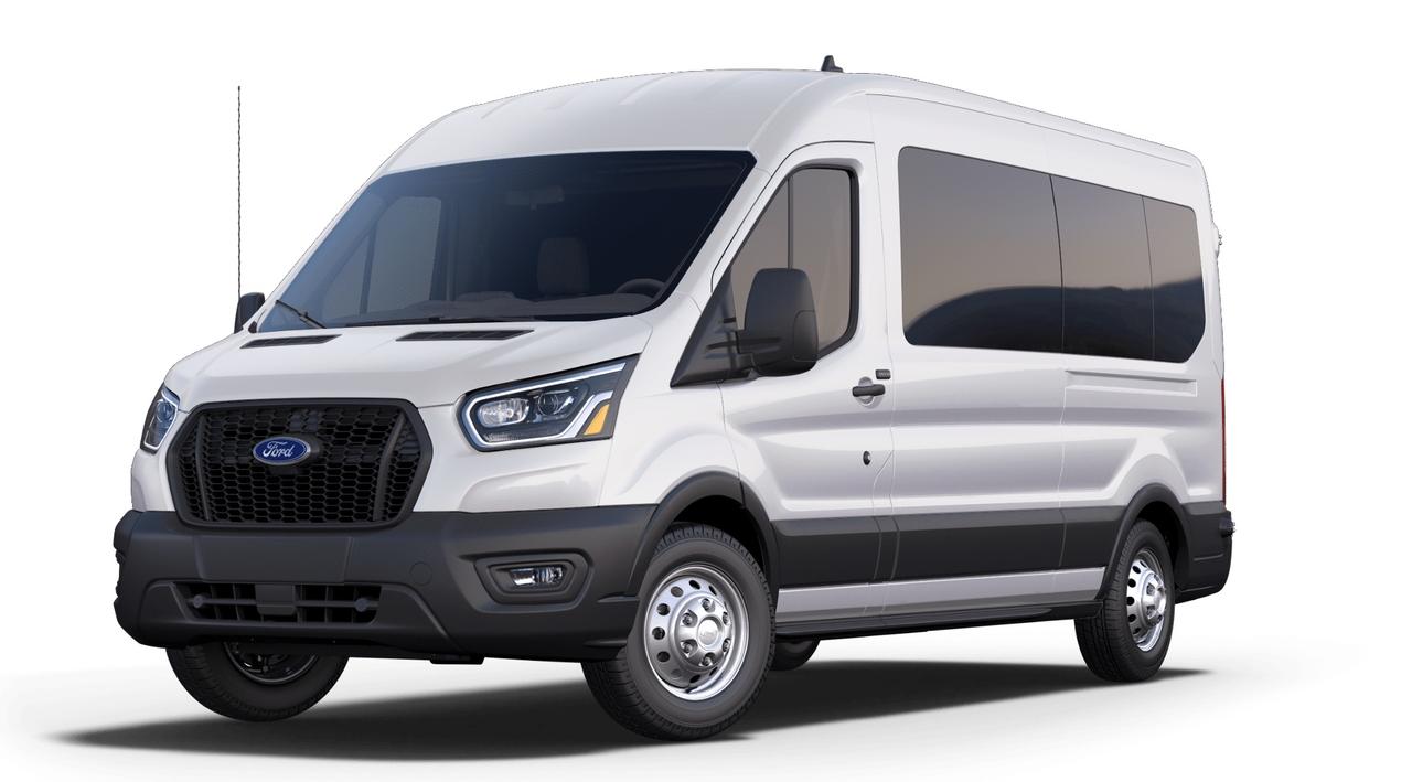 <h3 data-start=103 data-end=163><span style=font-size: 18pt;><strong data-start=107 data-end=161>2025 Ford Transit Passenger Wagon XL &ndash; Medium Roof</strong></span></h3><p data-start=165 data-end=468>Finished in <strong data-start=177 data-end=193>Oxford White</strong>, the <strong data-start=199 data-end=239>2025 Ford Transit Passenger Wagon XL</strong> is engineered for safe, reliable, and versatile passenger transport. With a <strong data-start=316 data-end=331>medium roof</strong>, spacious layout, and a <strong data-start=356 data-end=380>third passenger door</strong> for easy access, this van is ideal for shuttle services, group travel, or family use.</p><p data-start=470 data-end=884>Inside, comfort and convenience come standard with <strong data-start=521 data-end=678>ebony cloth bucket seats, air conditioning, cruise control, keyless entry, power windows, power door locks, power mirrors, and illuminated vanity mirrors</strong>. Technology features include <strong data-start=708 data-end=829>AM/FM radio with auxiliary input, Bluetooth&reg; connectivity, WiFi hotspot capability, and steering wheel audio controls</strong>, keeping drivers and passengers connected on the go.</p><p data-start=886 data-end=1184>Safety is prioritized with <strong data-start=913 data-end=1181>a back-up camera, brake assist, lane departure warning, stability and traction control, tire pressure monitor, multiple airbags (front, side, and rear head), rear window defrost, 4-wheel disc anti-lock brakes, and tow hooks with a locking/limited slip differential</strong>.</p><p data-start=1186 data-end=1569>Built for durability, this Transit is equipped with <strong data-start=1238 data-end=1364>dual AGM batteries (70 amp-hr each), variable speed intermittent wipers, and 16&rdquo; silver steel wheels with exposed lug nuts</strong>. Combined with its <strong data-start=1384 data-end=1449>turbocharged powertrain and transmission with dual shift mode</strong>, the <strong data-start=1455 data-end=1490>2025 Transit Passenger Wagon XL</strong> offers dependable performance, passenger comfort, and everyday practicality.</p><p>&nbsp;</p>