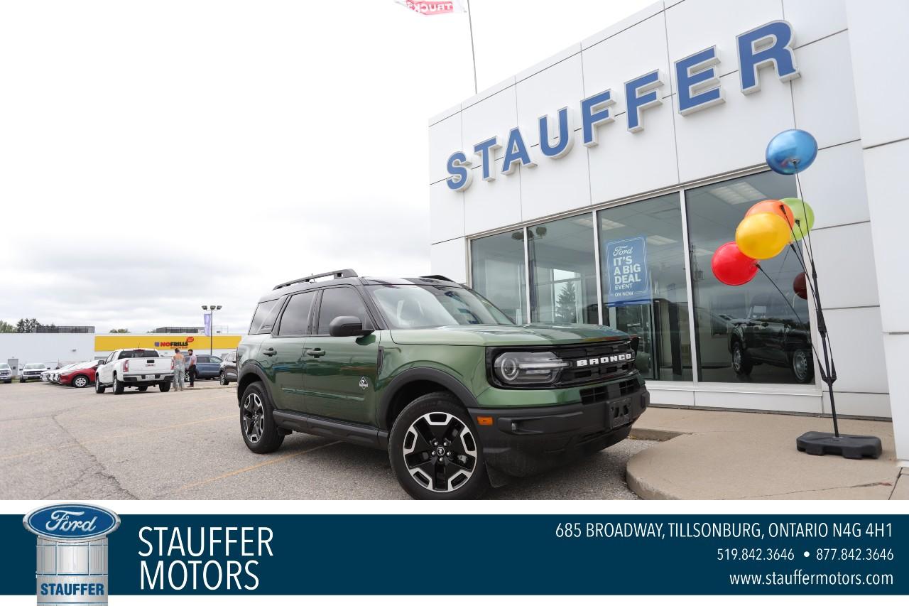 Used 2023 Ford Bronco Sport Outer Banks 4X4 for sale in Tillsonburg, ON