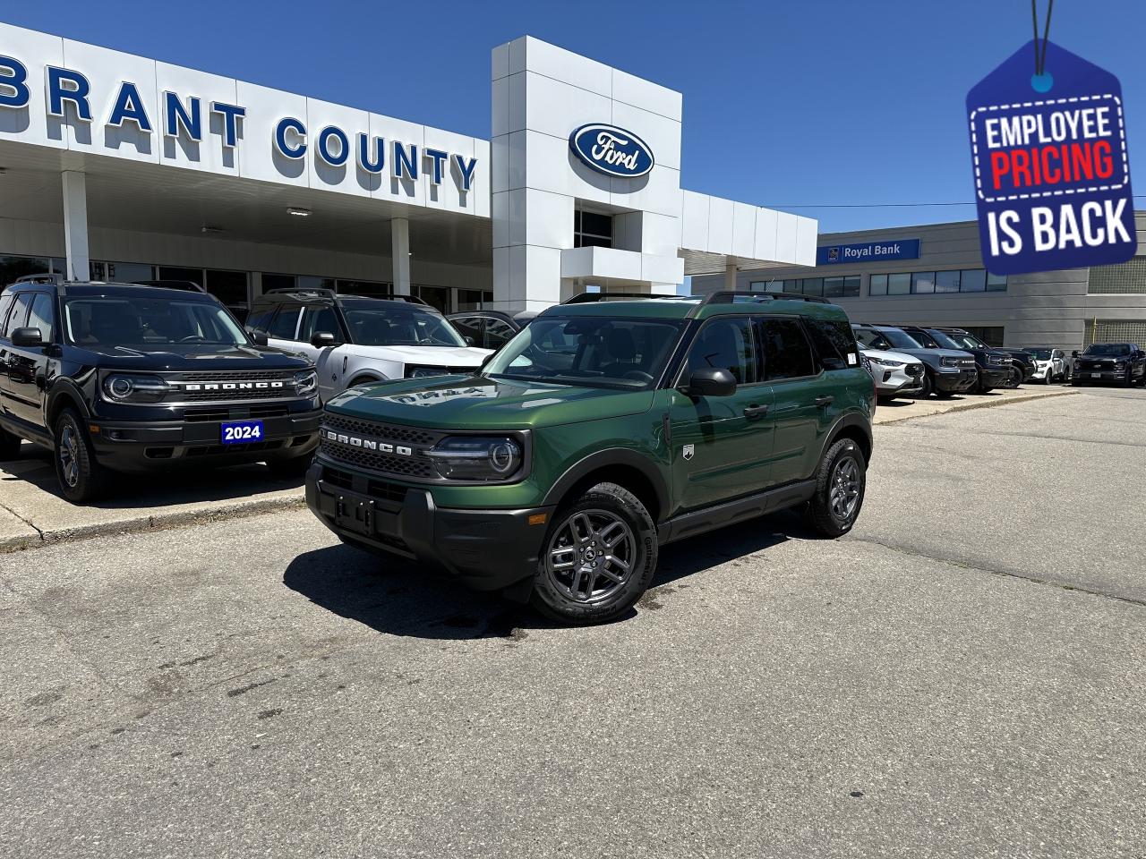 New 2025 Ford Bronco Sport Big Bend for sale in Brantford, ON