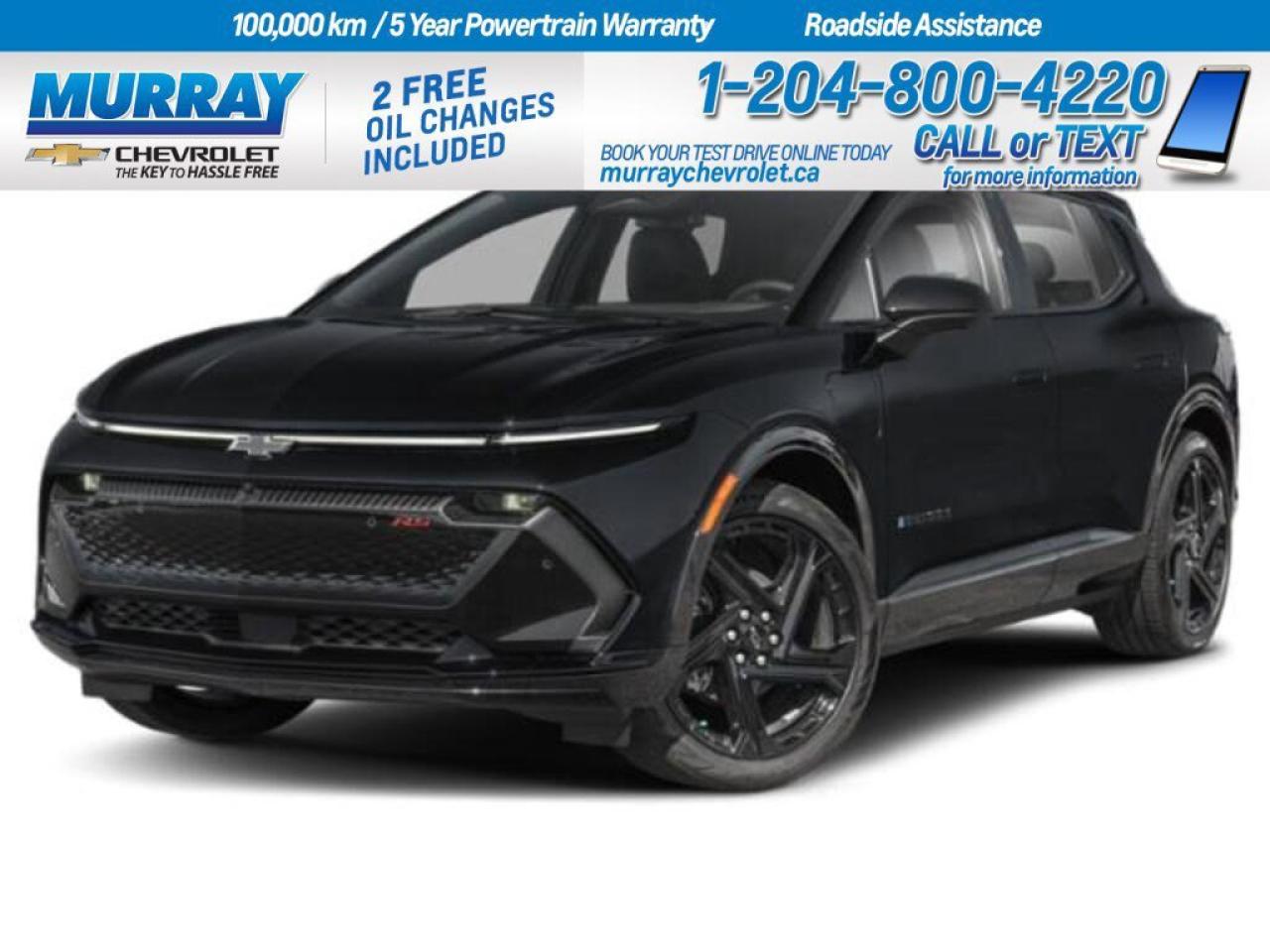 New 2025 Chevrolet Equinox EV RS for sale in Winnipeg, MB
