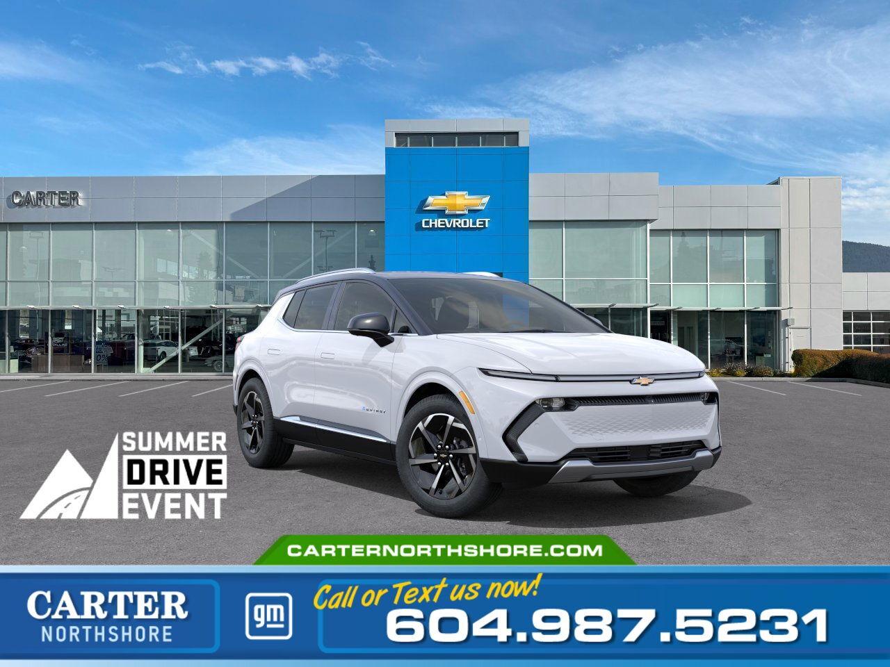 New 2025 Chevrolet Equinox EV for sale in North Vancouver, BC