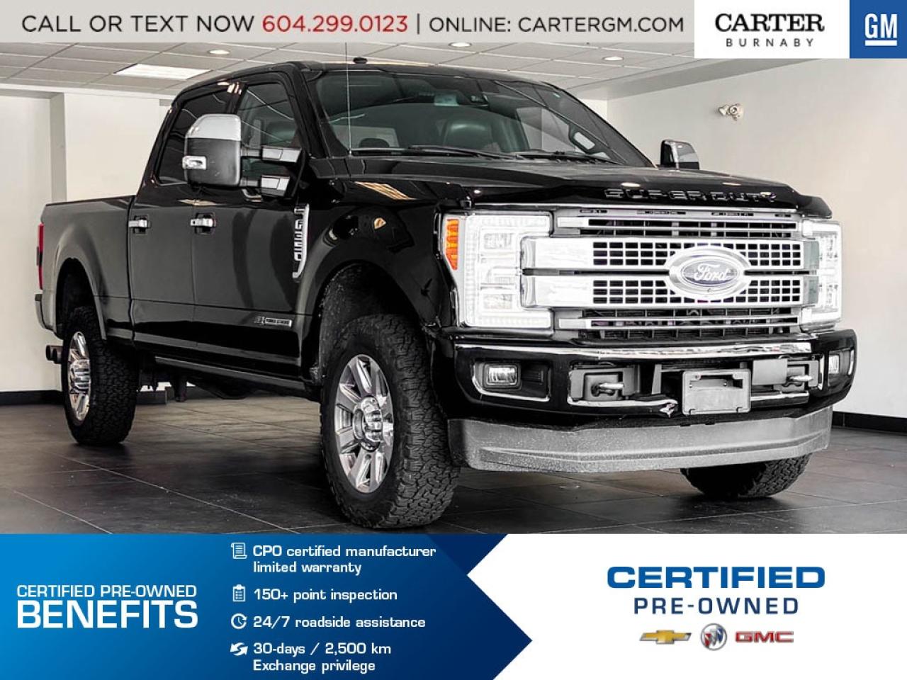 Used 2018 Ford F-350 PLATINUM 4WD | SUN ROOF/POWER SEAT/HD SURROUND for sale in Burnaby, BC