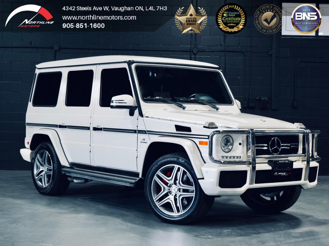 Used 2015 Mercedes-Benz G-Class G 63 AMG/ROOF/CAM/HARMAN K/NAV/NO ACCIDENTS for sale in Vaughan, ON