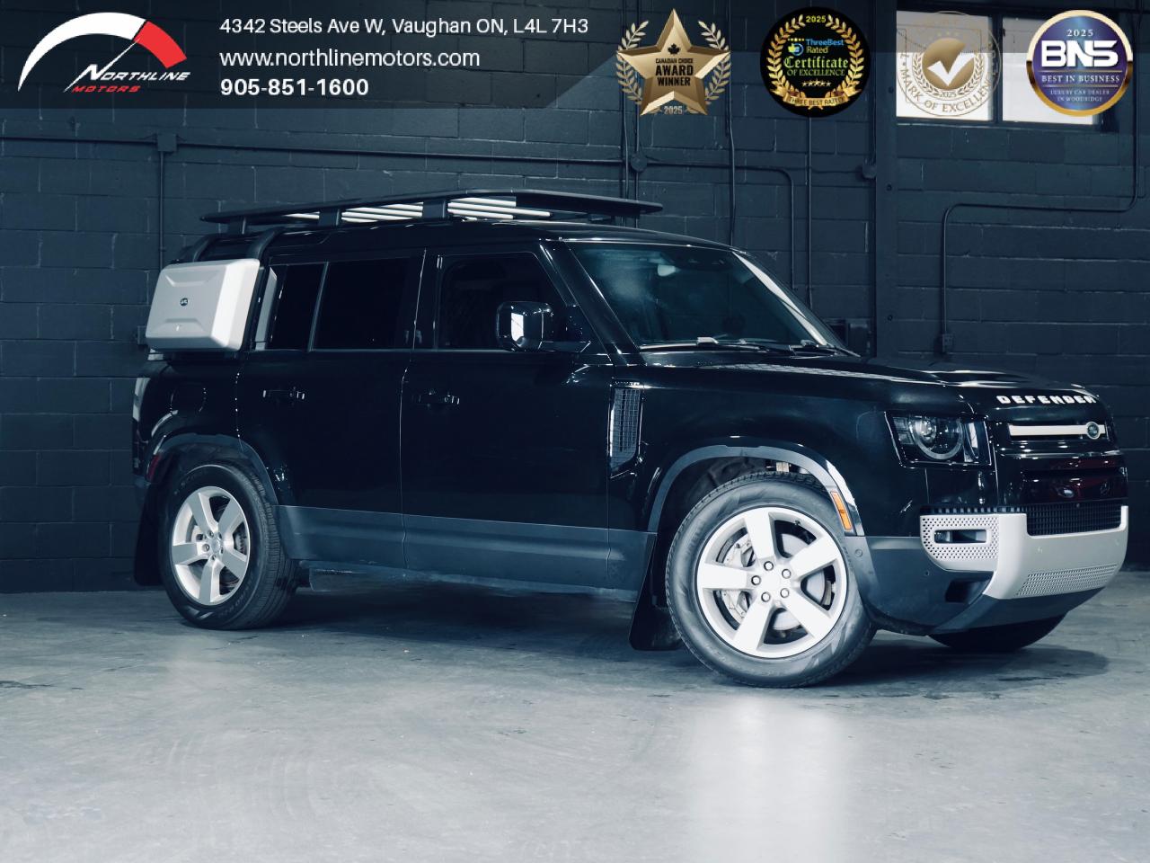 Used 2023 Land Rover Defender 110 SE/PANO/MERIDIAN/360 CAM/CARPLAY/NO ACCIDENTS for sale in Vaughan, ON