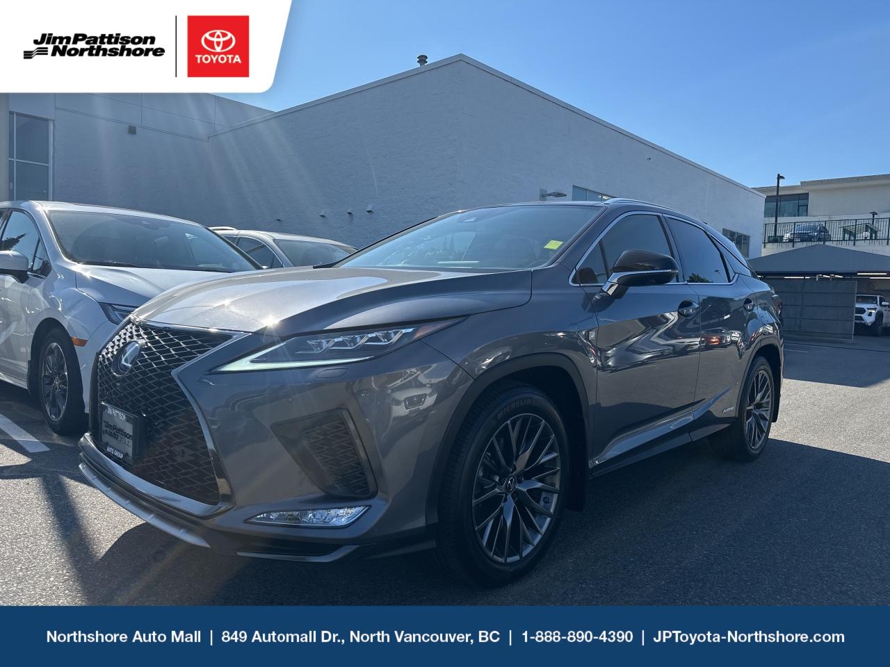 Used 2021 Lexus RX 450h F Sport Series 2 for sale in North Vancouver, BC