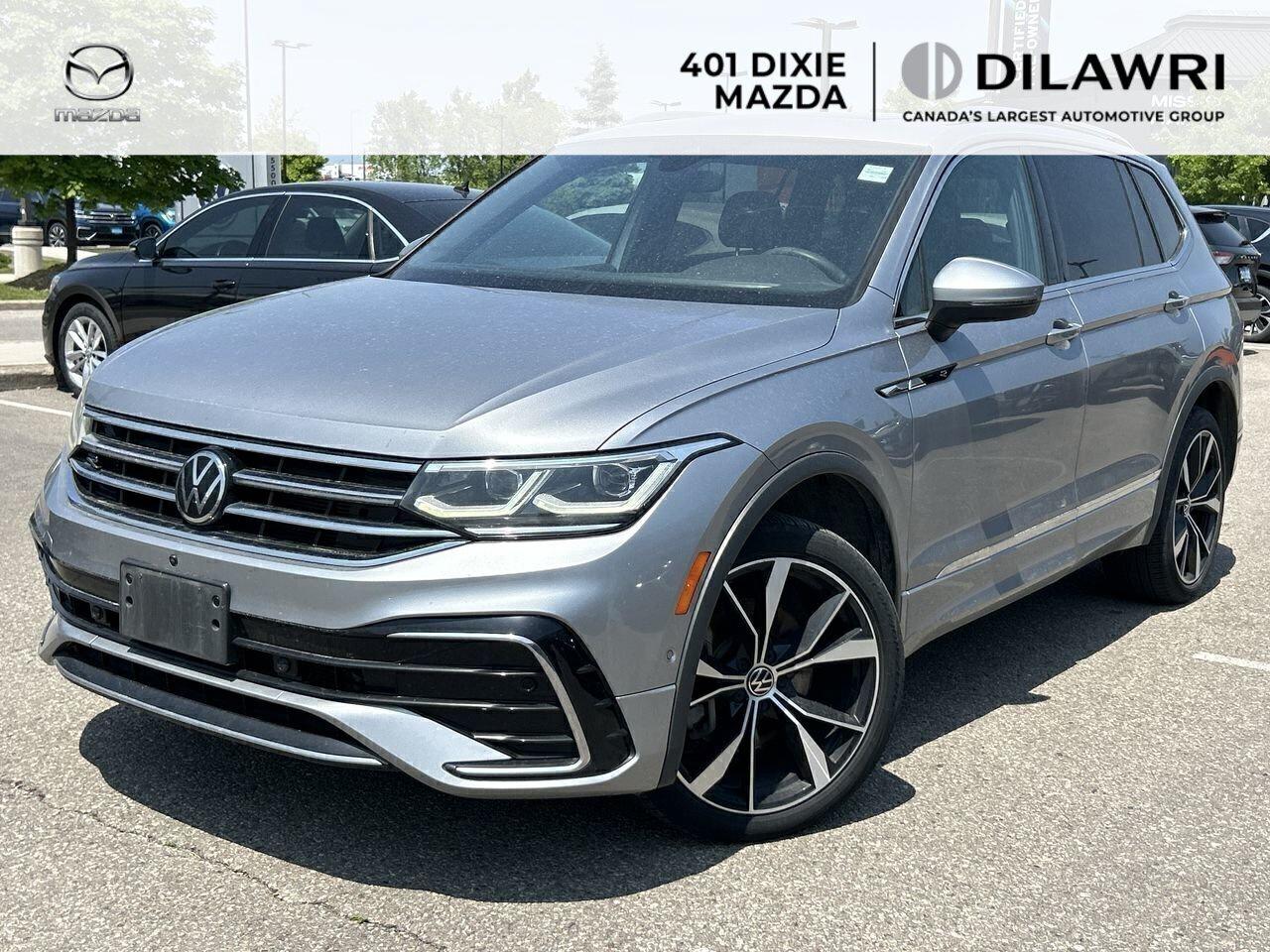 Used 2022 Volkswagen Tiguan Highline 2.0T 8sp at w/Tip 4M CARPLAY|LANE ASSIST| for sale in Mississauga, ON