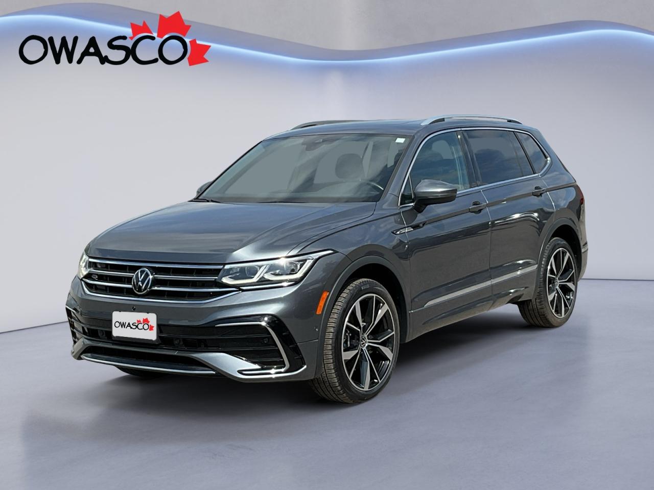 Used 2022 Volkswagen Tiguan 2.0L Highline R-Line! Sunroof! Leather! Certified! for sale in Whitby, ON