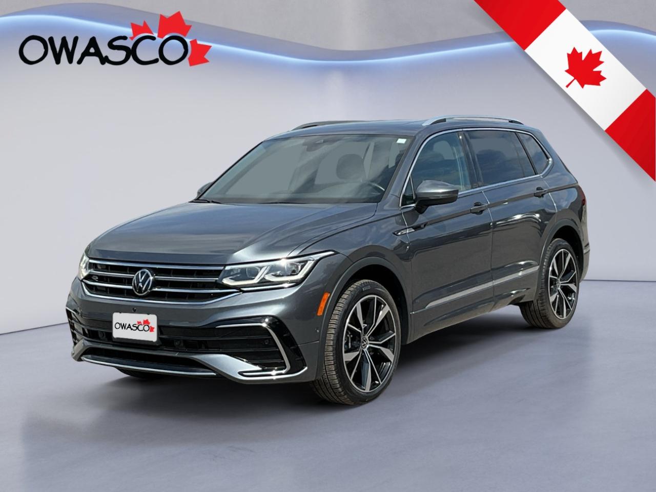 Used 2022 Volkswagen Tiguan 2.0L Highline R-Line! Sunroof! Leather! Certified! for sale in Whitby, ON