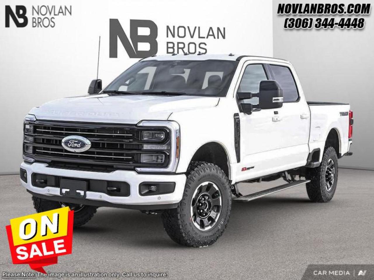New 2025 Ford F-350 Super Duty Platinum  - Moonroof for sale in Paradise Hill, SK