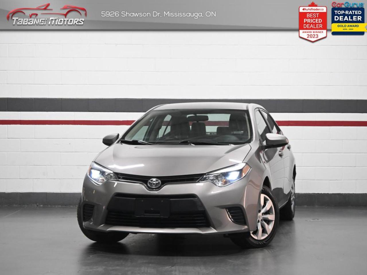 Used 2016 Toyota Corolla LE  Bluetooth AUX Heated Seats Keyless Entry for sale in Mississauga, ON
