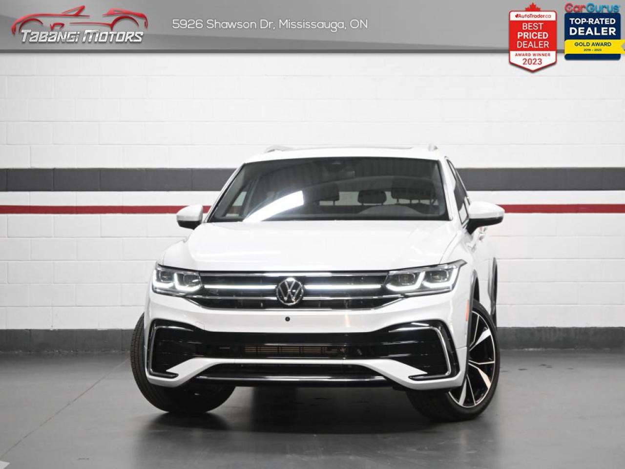 Used 2022 Volkswagen Tiguan Highline   R-Line No Accident 360CAM Fender Ambient Light Cooled Seats for sale in Mississauga, ON