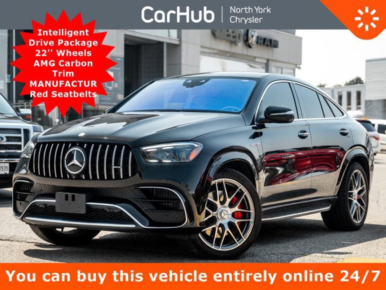 Used 2024 Mercedes-Benz GLE AMG 63 S Intelligent Drive Package 22'' Wheels AMG Carbon Trim for sale in Thornhill, ON