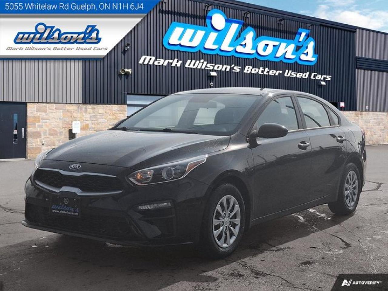 Used 2021 Kia Forte LX | Apple Carplay + Android Auto | Heated Seats | Reverse Camera | New Tires | New Brakes | for sale in Guelph, ON