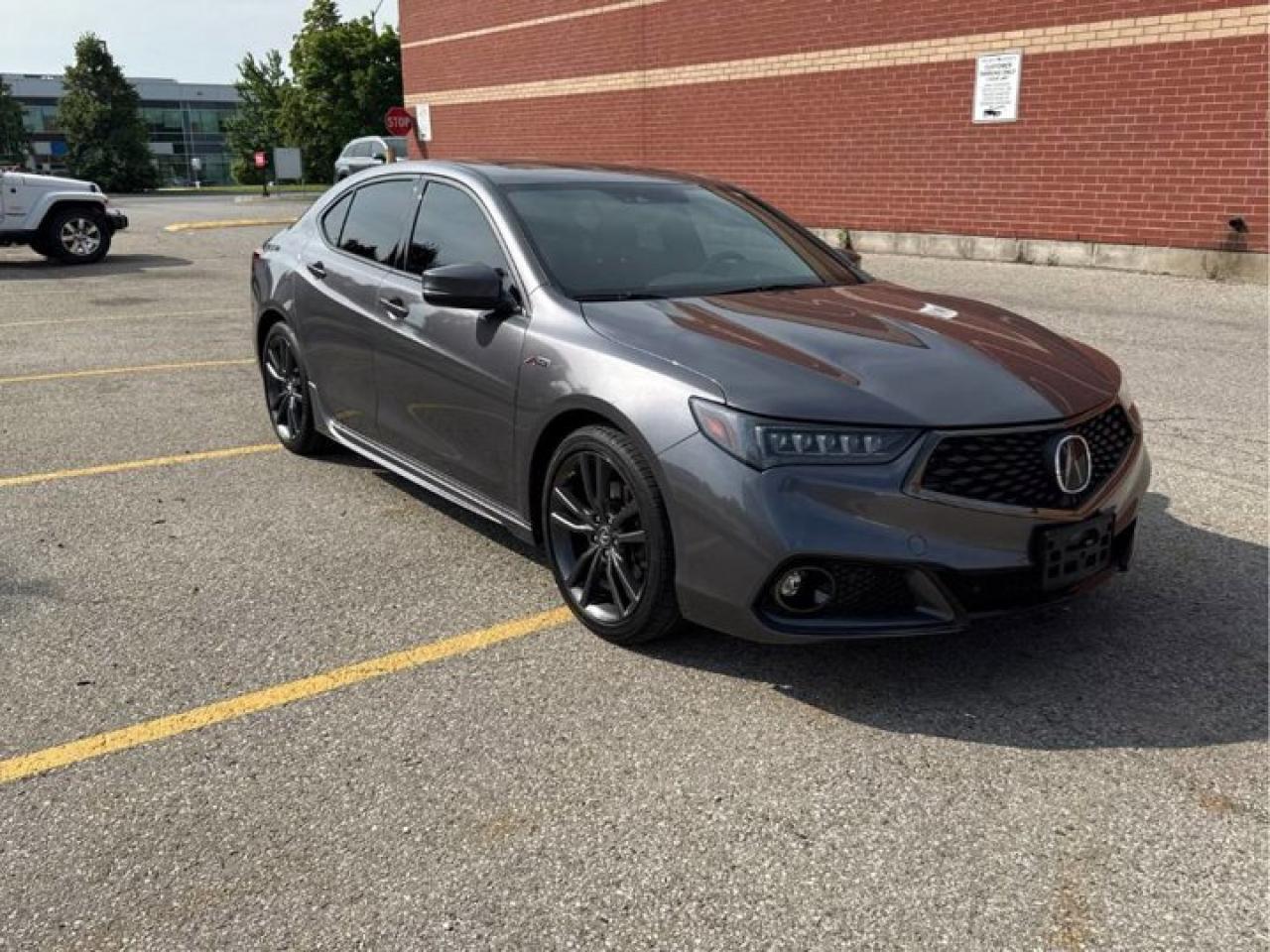 Used 2020 Acura TLX Tech A-Spec | Red Leather | Sunroof | Nav | Heated Wheel + Seats | Power Seat | Rear Camera & More ! for sale in Guelph, ON