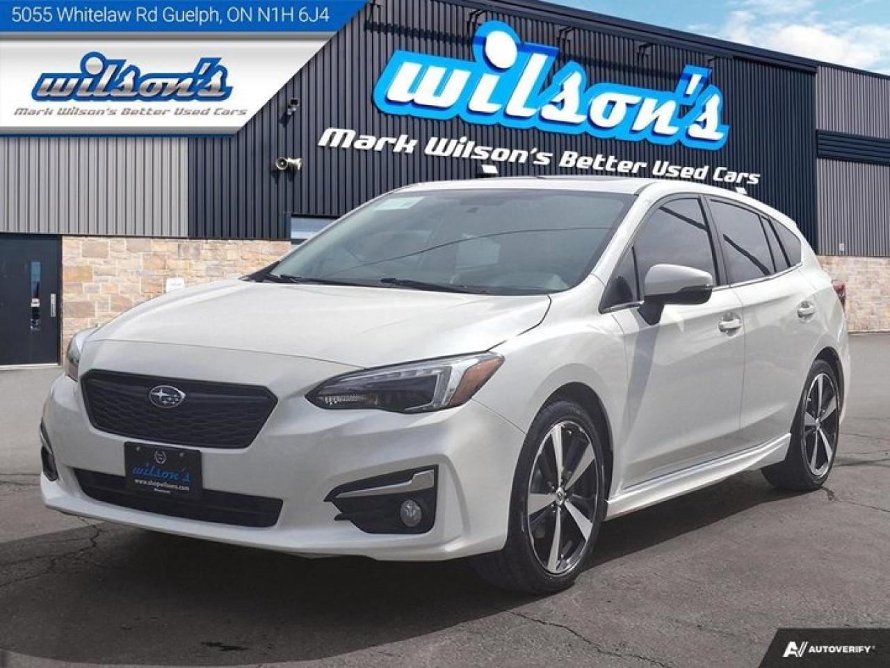 Used 2018 Subaru Impreza Sport-tech AWD | Leather | Sunroof | Nav | Adaptive Cruise | Heated Wheel + Seats | and More ! for sale in Guelph, ON
