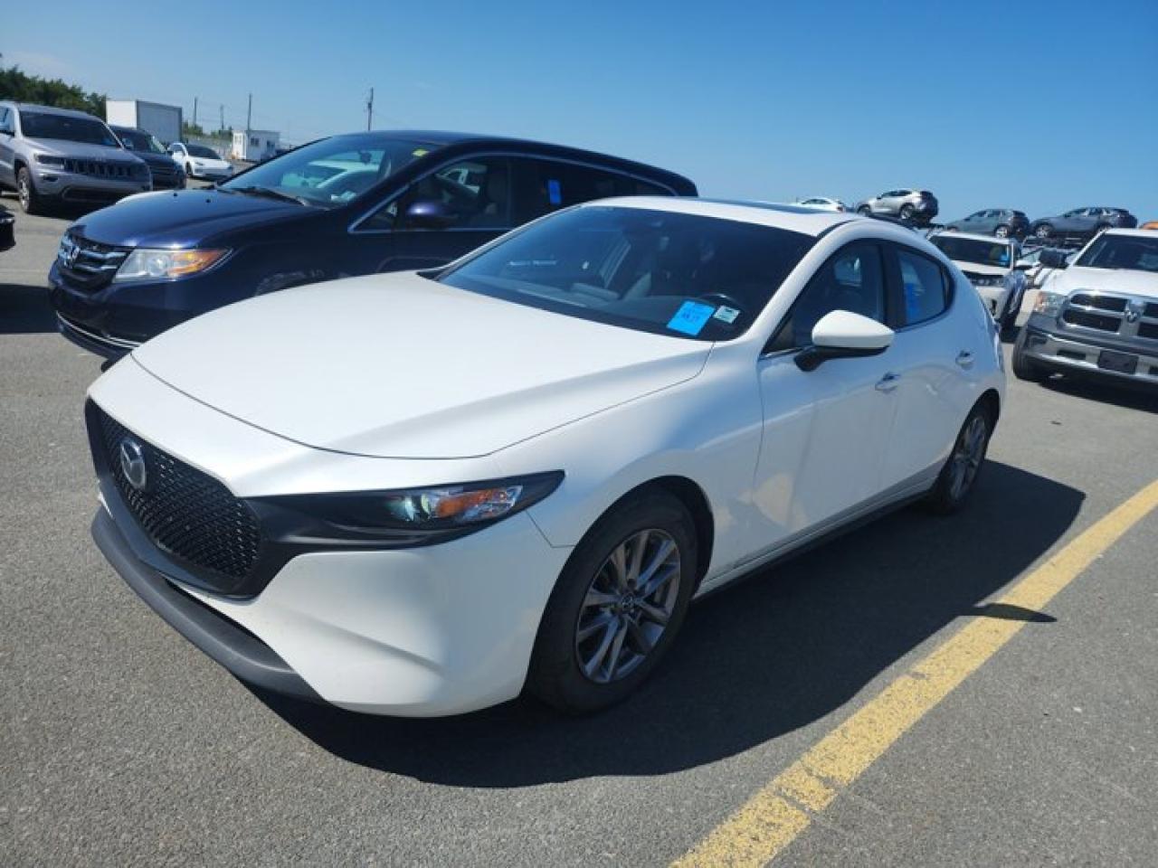 Used 2022 Mazda MAZDA3 Sport GS Luxury | Leather | Sunroof | Heated Steering + Seats | CarPlay + Android | Rear Camera and More ! for sale in Guelph, ON