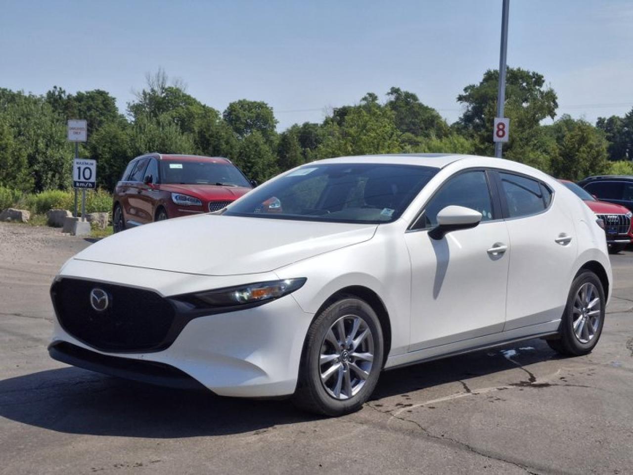 Used 2022 Mazda MAZDA3 Sport GS Luxury | Leather | Sunroof | Heated Steering + Seats | CarPlay + Android | Rear Camera and More ! for sale in Guelph, ON