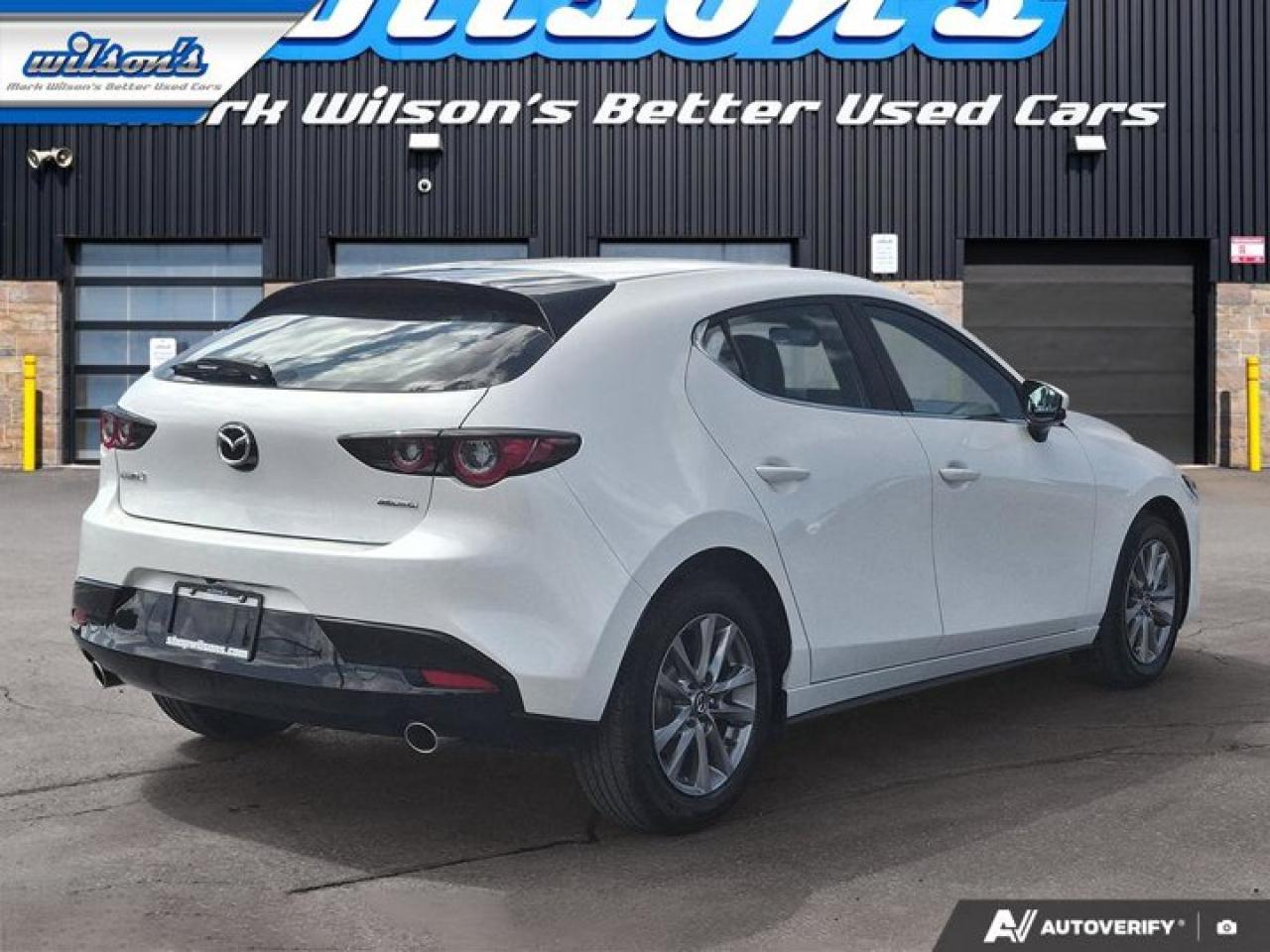 2022 Mazda MAZDA3 Sport GS Luxury | Leather | Sunroof | Heated Steering + Seats | CarPlay + Android | New Tires | New Brakes Photo4