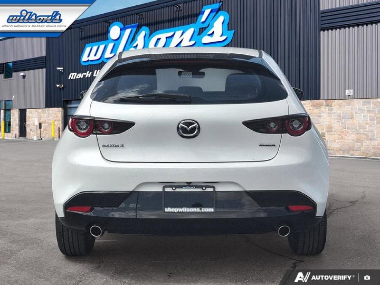 2022 Mazda MAZDA3 Sport GS Luxury | Leather | Sunroof | Heated Steering + Seats | CarPlay + Android | New Tires | New Brakes Photo3