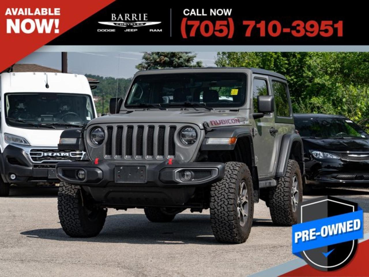 Used 2019 Jeep Wrangler RUBICON for sale in Barrie, ON