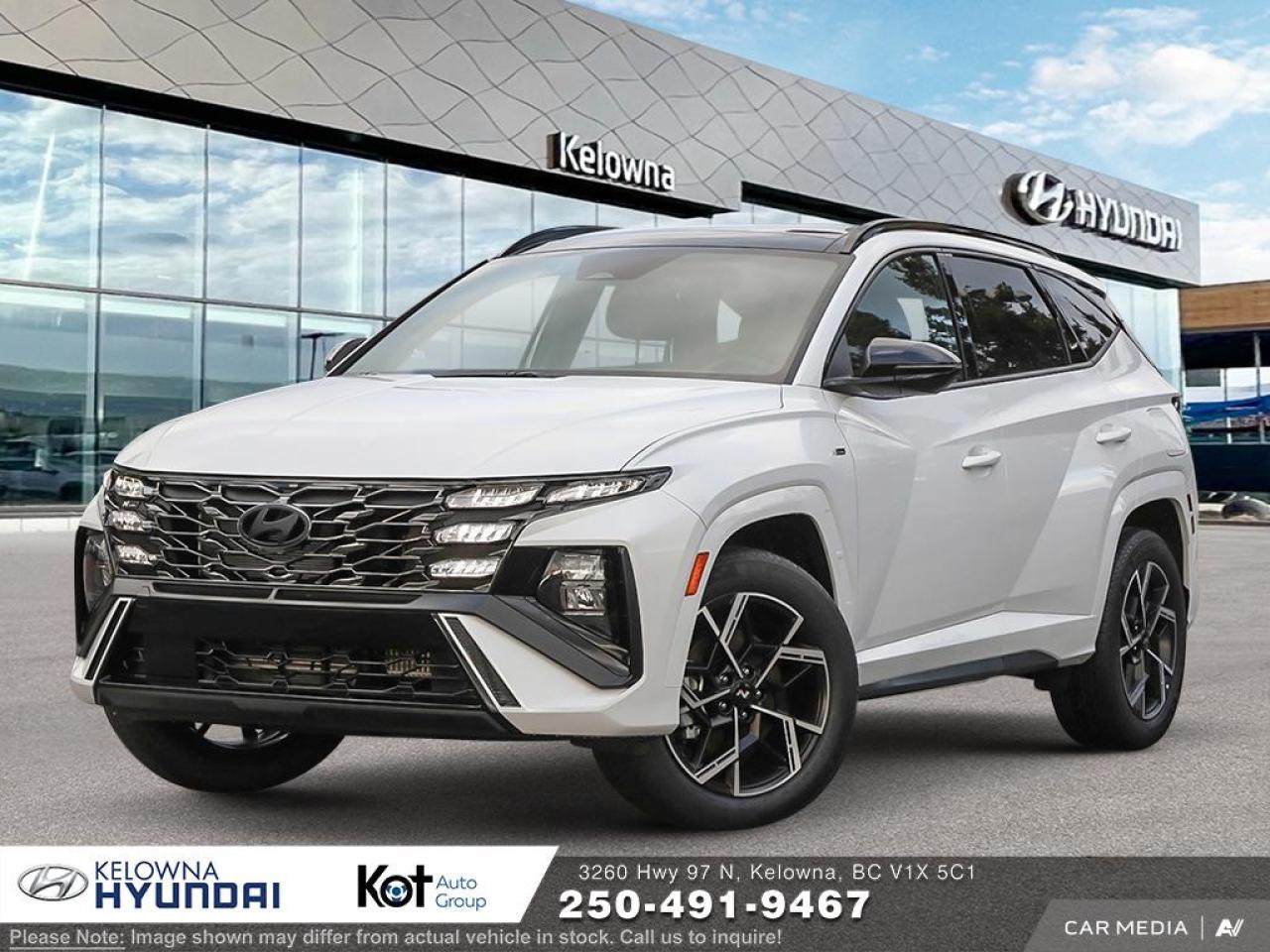 New 2025 Hyundai Tucson Hybrid N-LINE for sale in Kelowna, BC