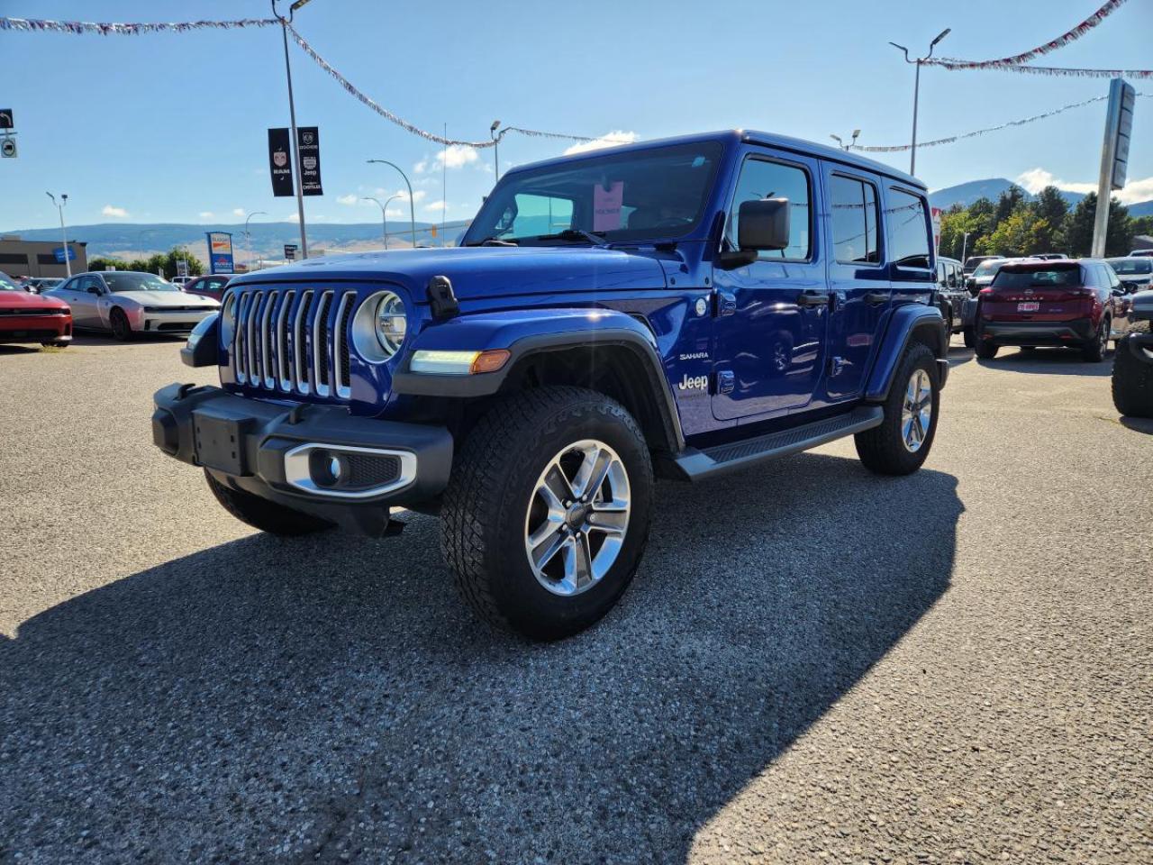 Used 2020 Jeep Wrangler Sahara for sale in Kelowna, BC