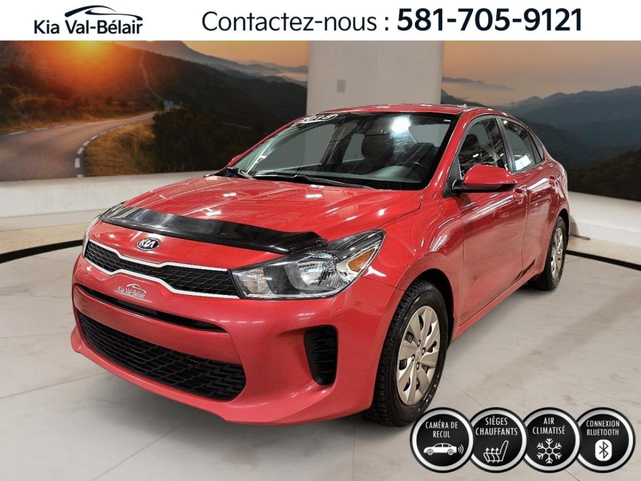 Used 2018 Kia Rio LX+ *CAMERA *CRUISE *SIÈGES CHAUFF *BLUETOOTH *A/C for sale in Québec, QC