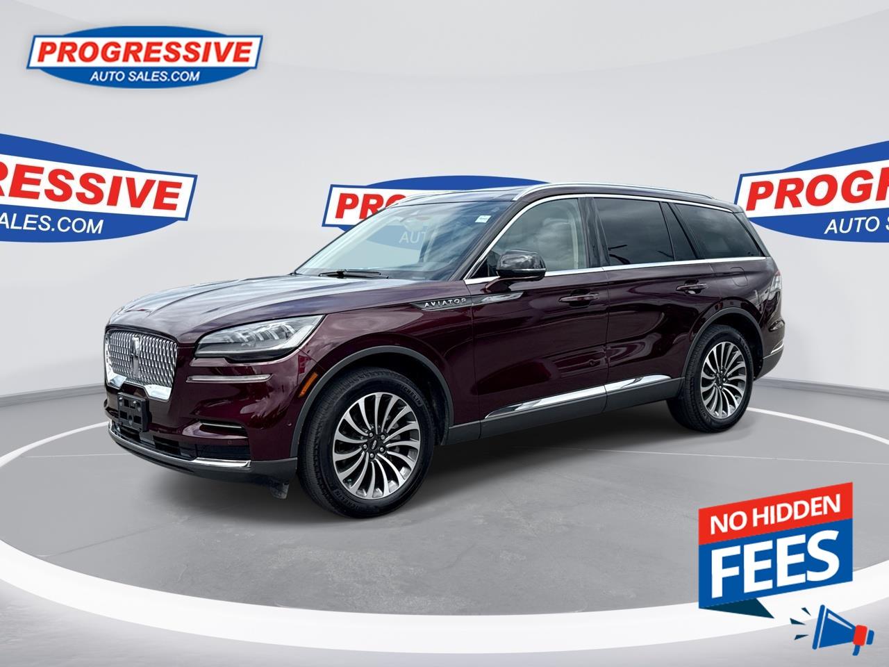 Used 2022 Lincoln Aviator Reserve - Sunroof -  Cooled Seats for sale in Sarnia, ON