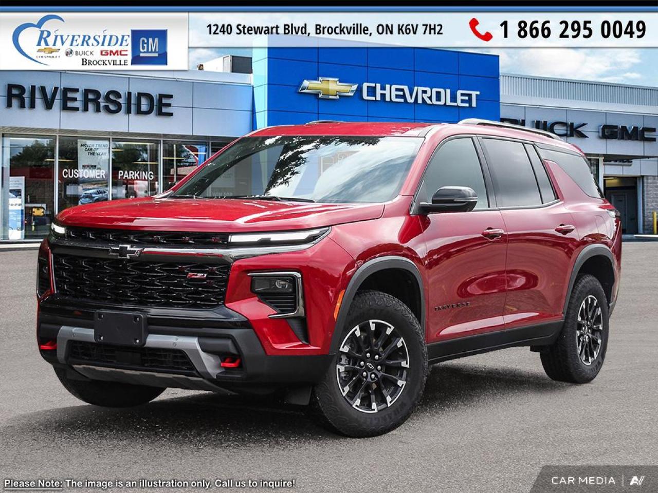 New 2025 Chevrolet Traverse Z71 for sale in Brockville, ON