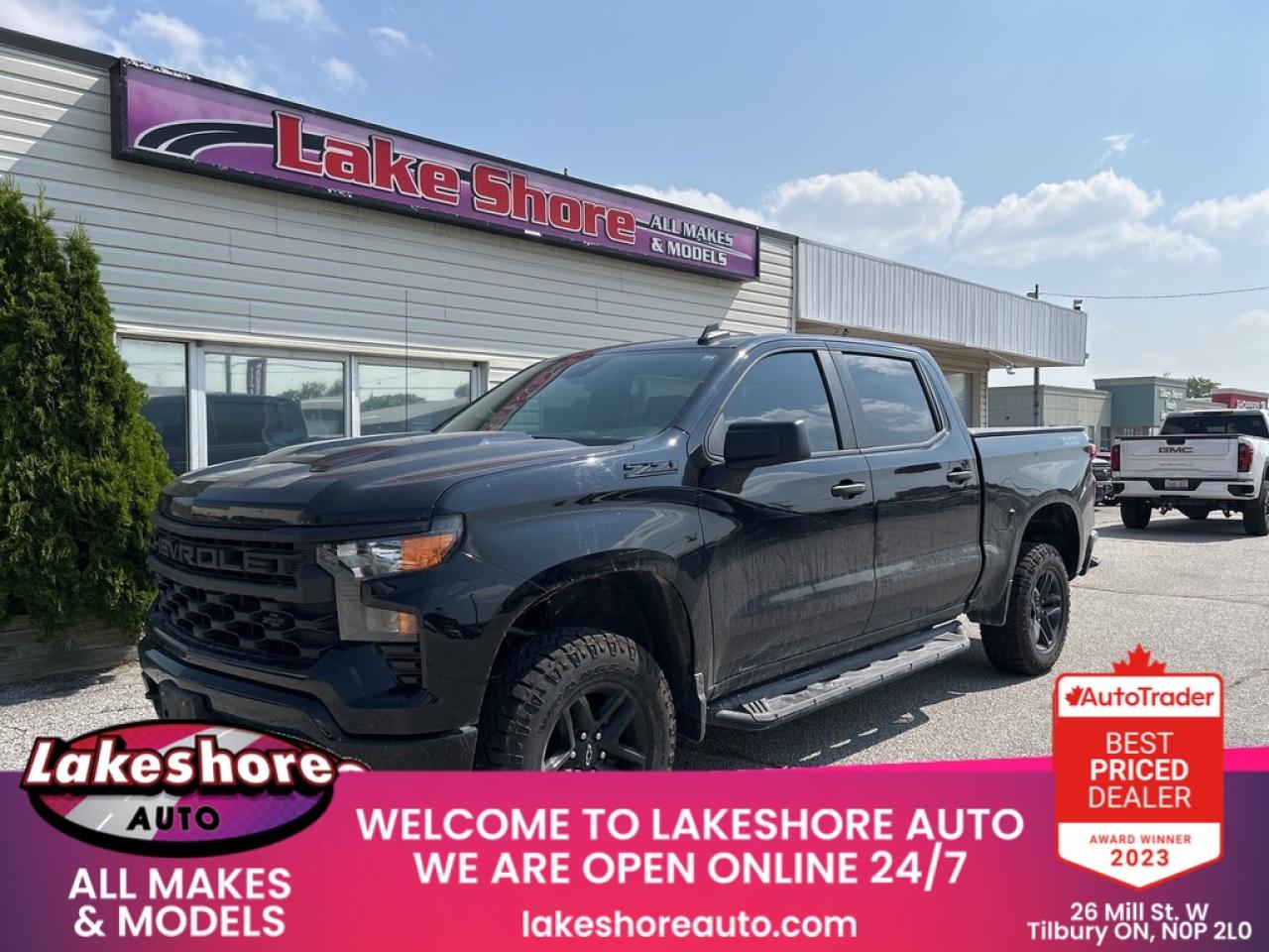 Used 2022 Chevrolet Silverado 1500 Custom Trail Boss for sale in Tilbury, ON