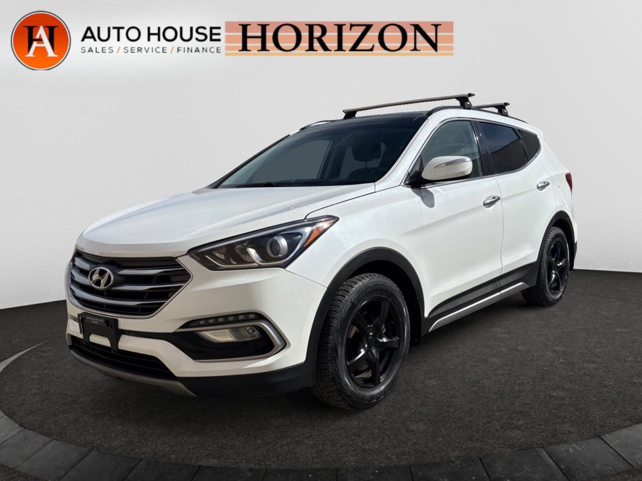 Used 2018 Hyundai Santa Fe Sport Limited AWD HEATED/COOLED LEATHER SEATS, BLIND SPOT DETECTION for sale in Calgary, AB