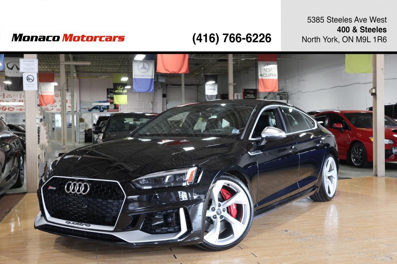 Used 2019 Audi RS 5 Sportback - BANG&OLUFSEN|SPORTDIFF|HEADSUP|BLINDSPOT|NAVIGATION for sale in North York, ON