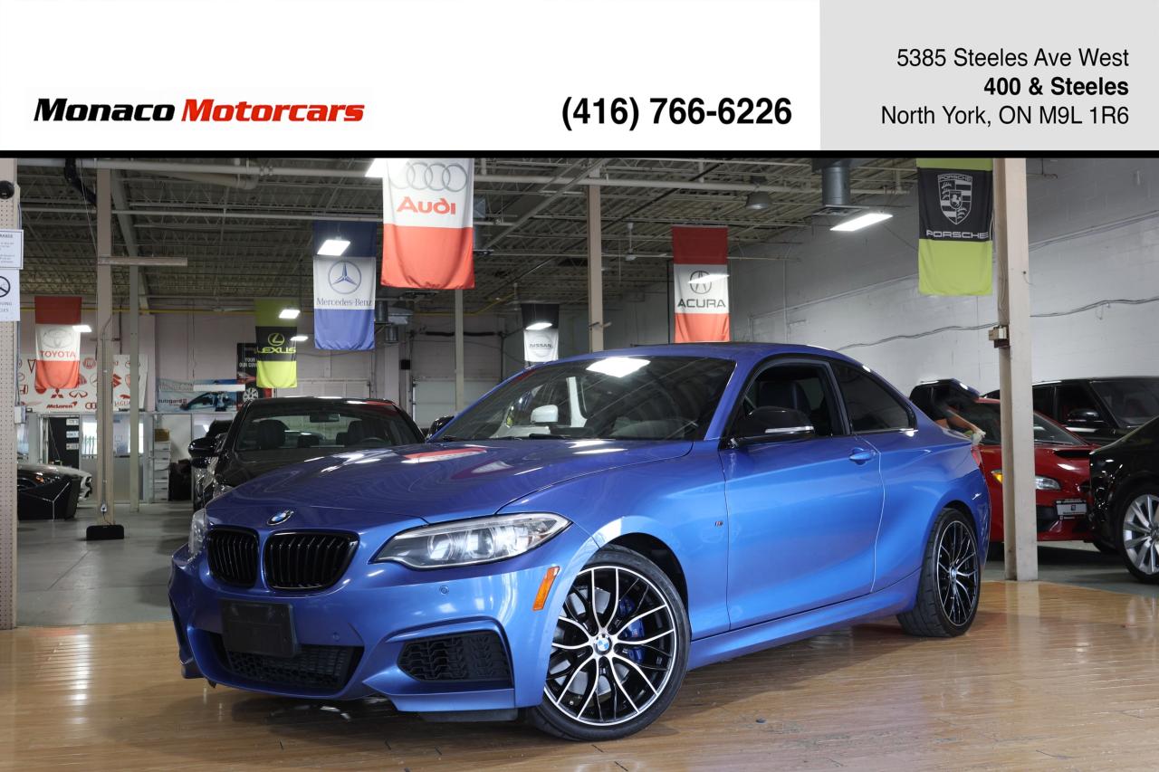 Used 2017 BMW 2 Series M240i xDrive - SUNROOF|NAVIGATION|CAMERA|HEATED SEATS for sale in North York, ON