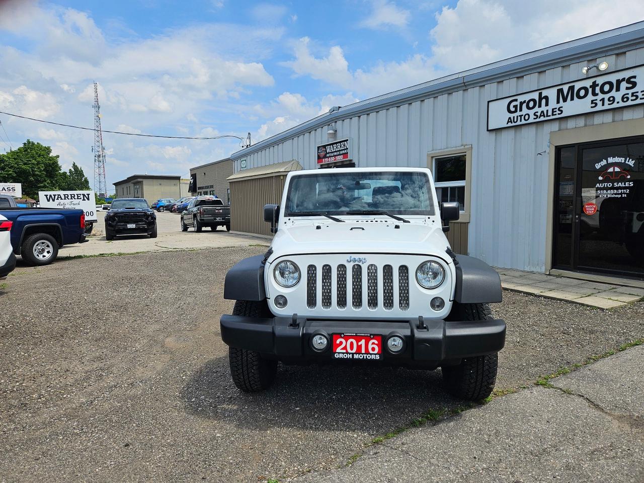 Used 2016 Jeep Wrangler SPORT for sale in Cambridge, ON