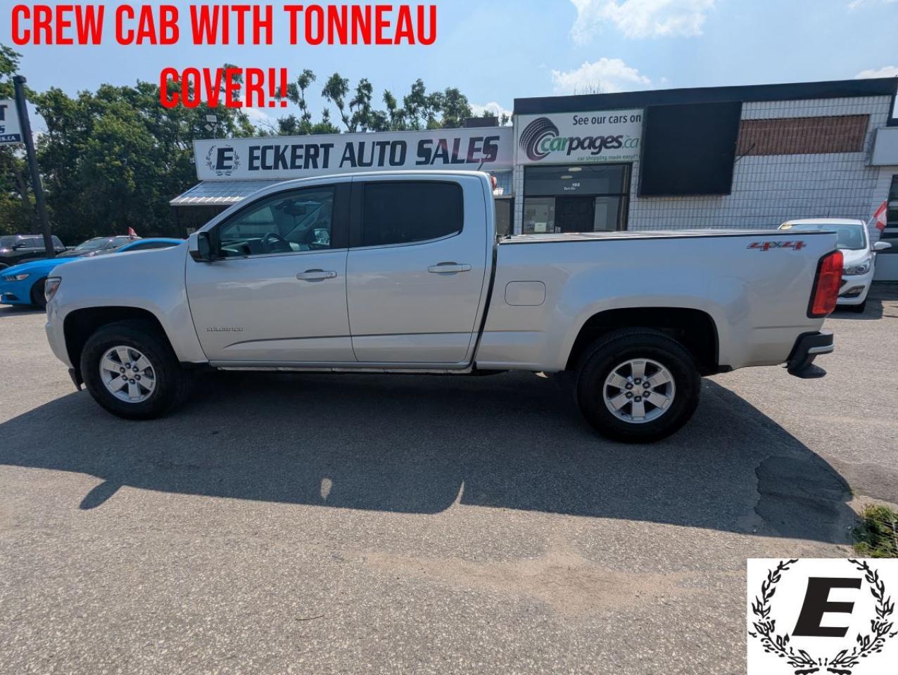 Used 2017 Chevrolet Colorado 4WD CREW CAB WITH HARD TONNEAU COVER!! for sale in Barrie, ON