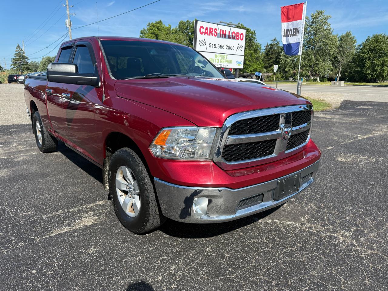 2015 RAM 1500 4WD Quad Cab SLT