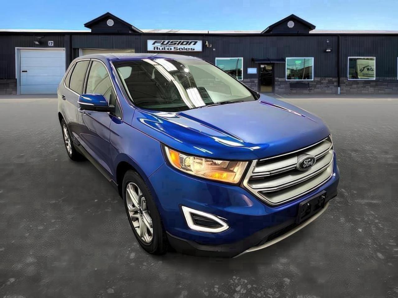 2018 Ford Edge Titanium-LEATHER-NAVIGATION-REMOTE START-REAR CAM