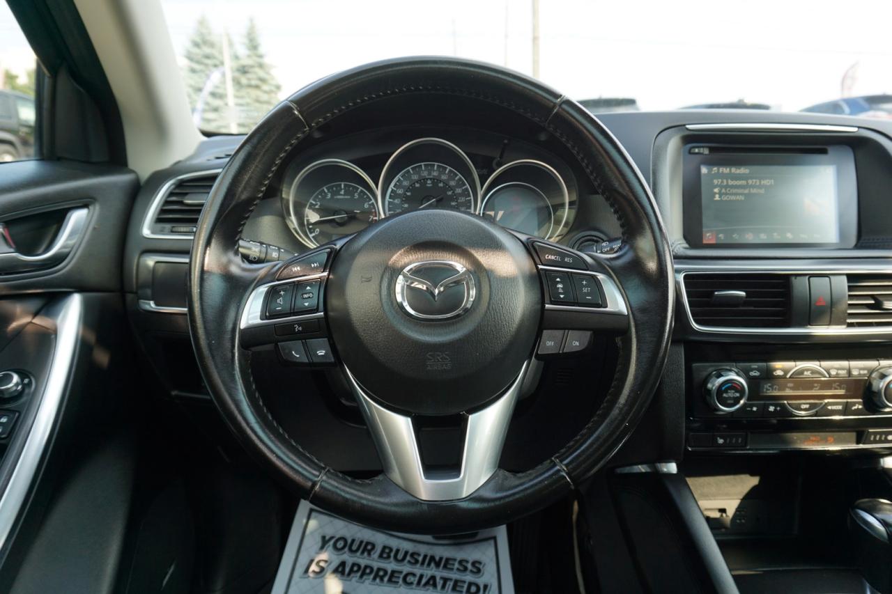 2016 Mazda CX-5 GT AWD CERTIFIED *ACCIDENT FREE* CAMERA NAV BLUETOOTH LEATHER HEATED SEATS SUNROOF CRUISE ALLOYS - Photo #10